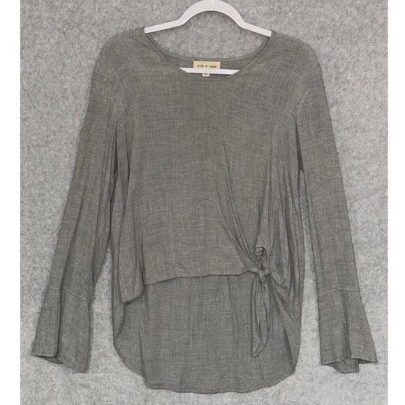 Cloth & Stone | XSmall‎ | Oversized High Low Bell Sleeve Top soft Anthropologie - Picture 1 of 7